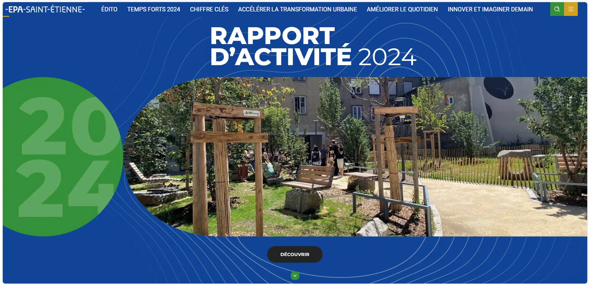 Les administrateurs, la direction et l’ensemble des équipes de l’EPA Saint-Étienne vous présentent le rapport d’activité 2024 de l’établissement.