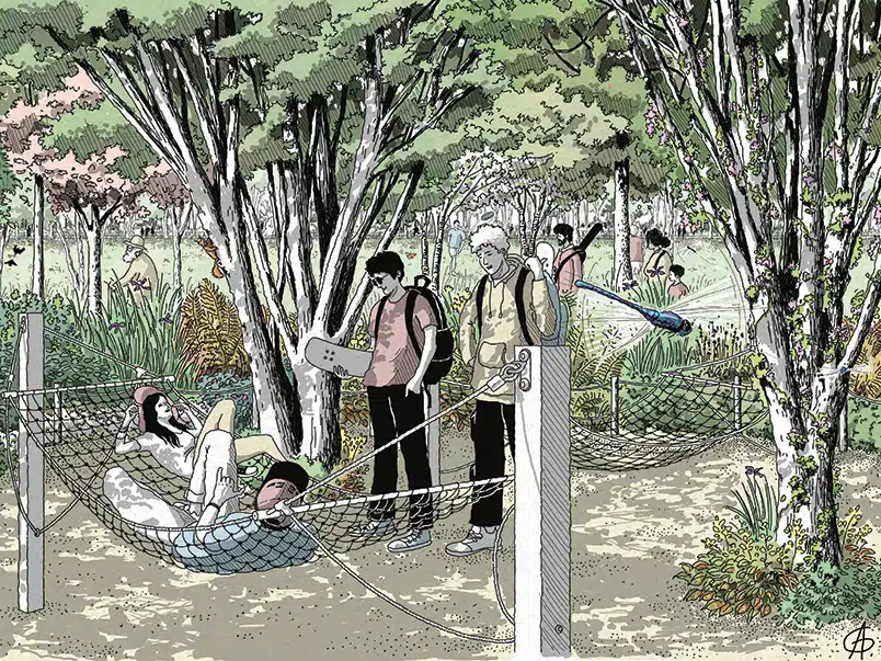 A Saint-Étienne, le Parc François Mitterrand se réinvente !