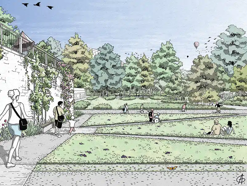A Saint-Étienne, le Parc François Mitterrand se réinvente !