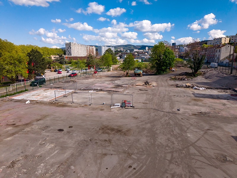 Friche Termoz _le chantier de déconstruction est terminé